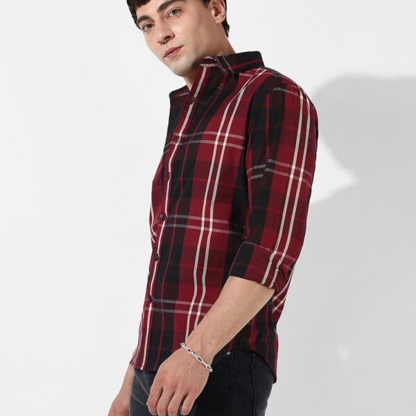 Men’s Red Checked Shirt | comfortable and high quality