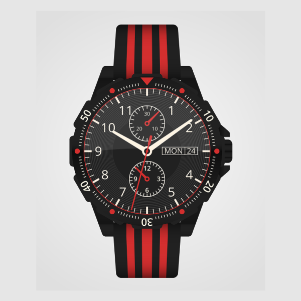 Round Dial Watch